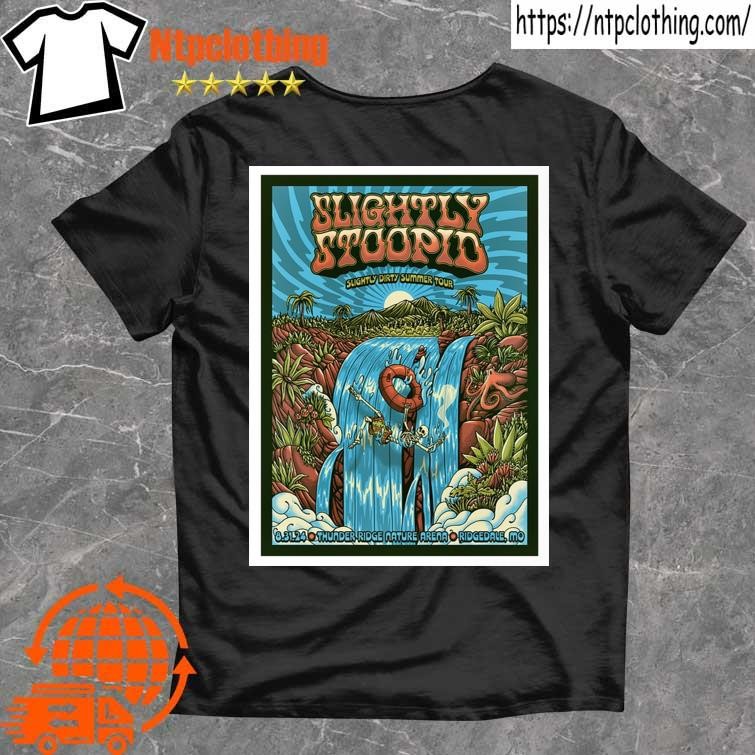 Official Slightly Stoopid August 31 2024 Thunder Ridge Nature Arena In Ridgedale Mo Poster T Shirt