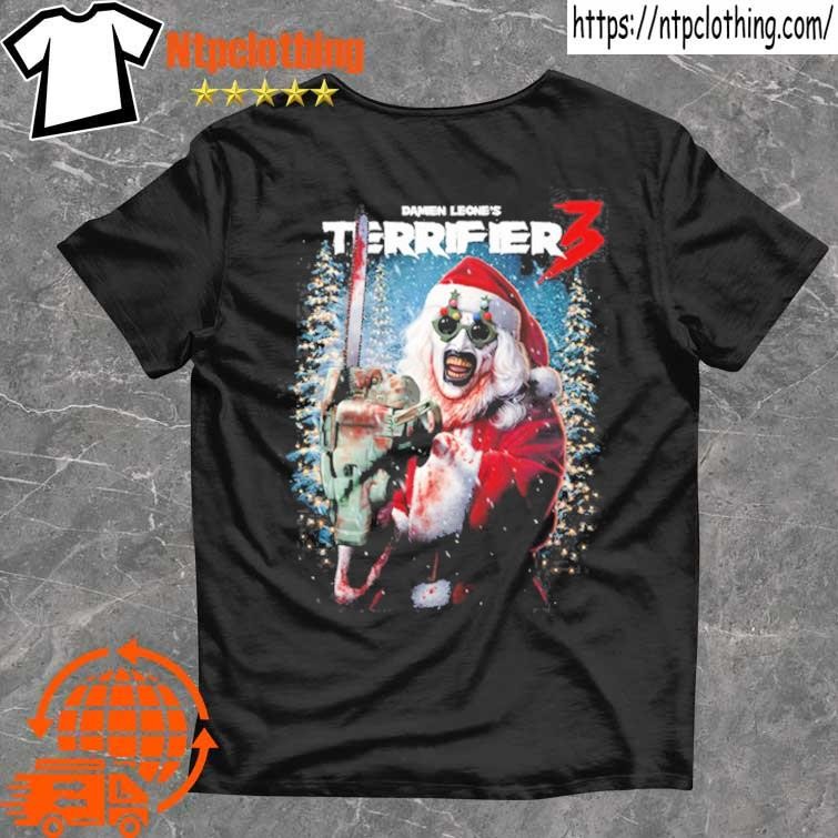 Official Terror Threads Terrifier 3 Merry Mayhem 2024 T Shirt