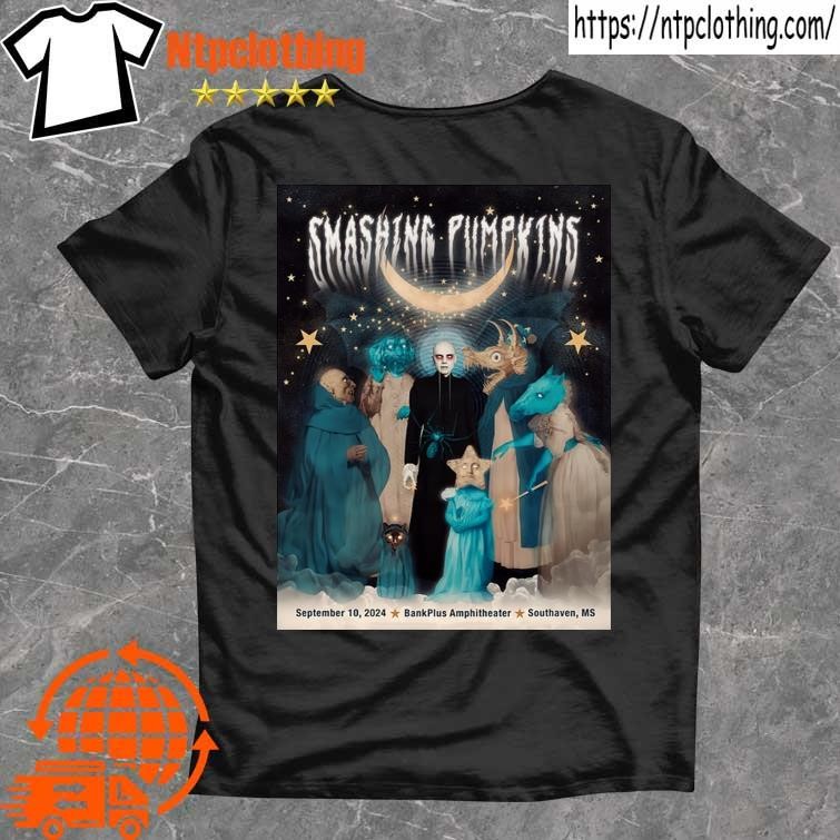 Official The Smashing Pumpkins Sept 10 2024 Southaven Ms Poster T Shirt