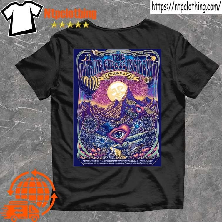 Official The String Cheese Incident Heartland Fall 2024 Tour Poster T Shirt