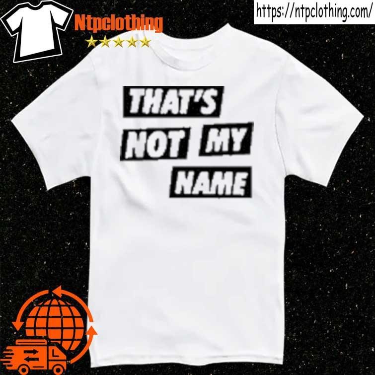 Official The Ting Tings That's Not My Name T Shirt