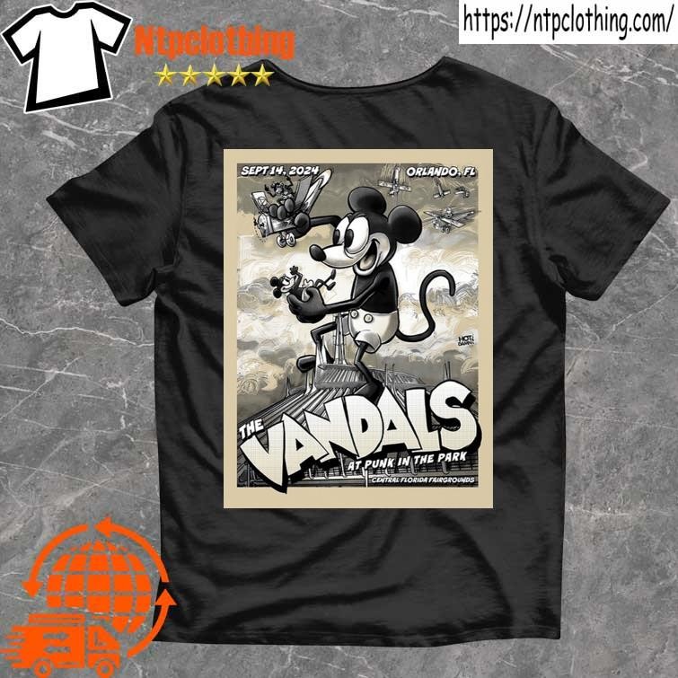 Official The Vandals September 14 2024 Punk In The Park In Orlando Fl Poster T Shirt