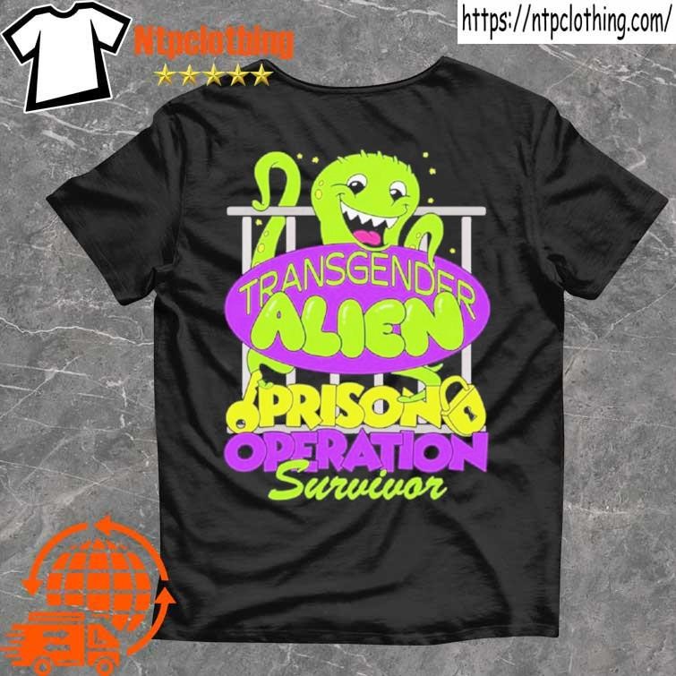 Official Transgender Alien Prison Operation Survivor T Shirt