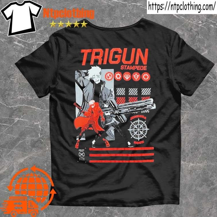 Official Trigun Stampede Studio Orange T Shirt