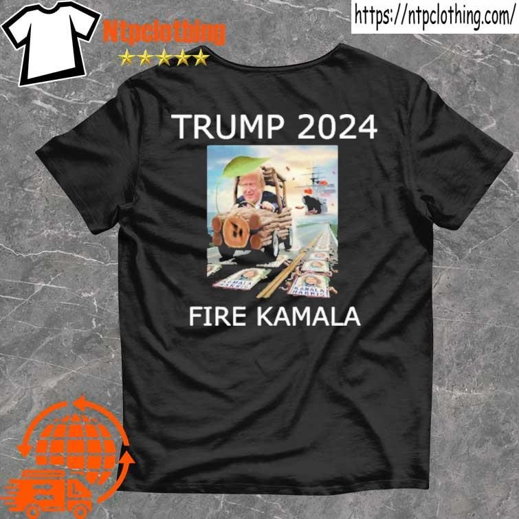 Official Trump 2024 Fire Kamala T Shirt