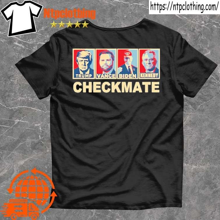 Official Trump Vance Biden Kennedy Checkmate 2024 T Shirt