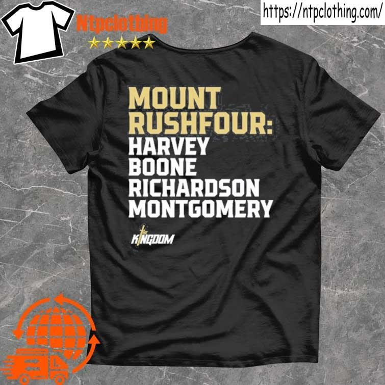 Official Ufc Knights Mount Rushfour Harvey Boone Richardson Montgomery T Shirt