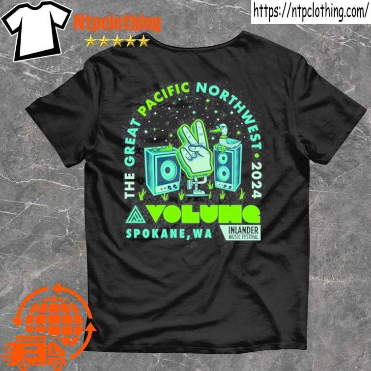 Official Volume Music Festival Sept 14 2024 Live At Spokane, Wa T Shirt