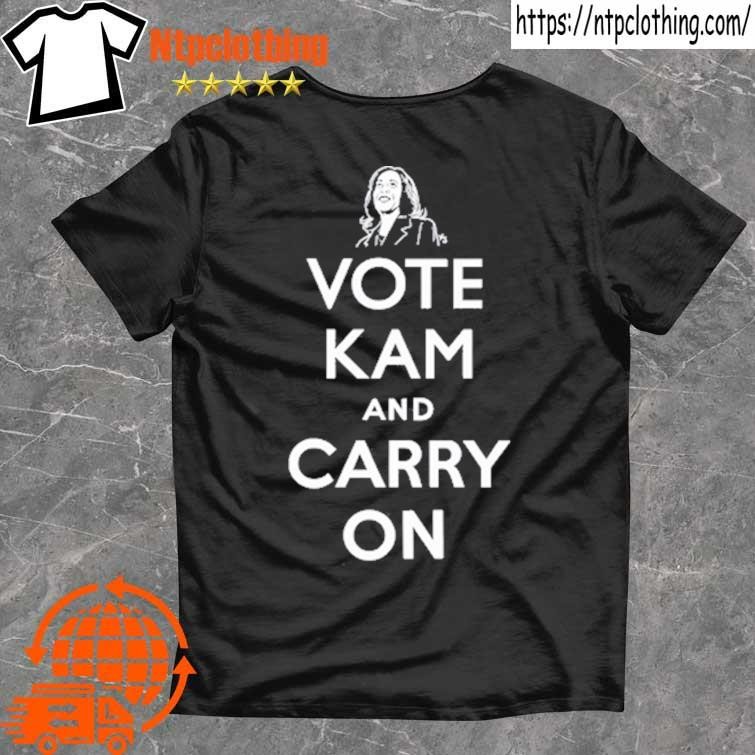 Official Vote Kam And Carry On 2024 T Shirt