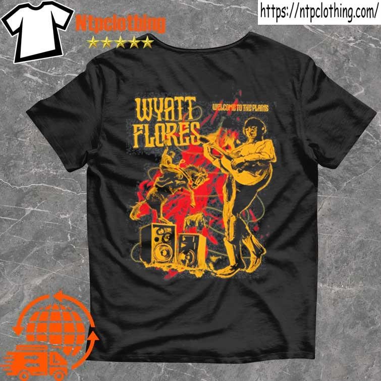 Official Wyatt Flores Welcome To The Plains 2024 T Shirt