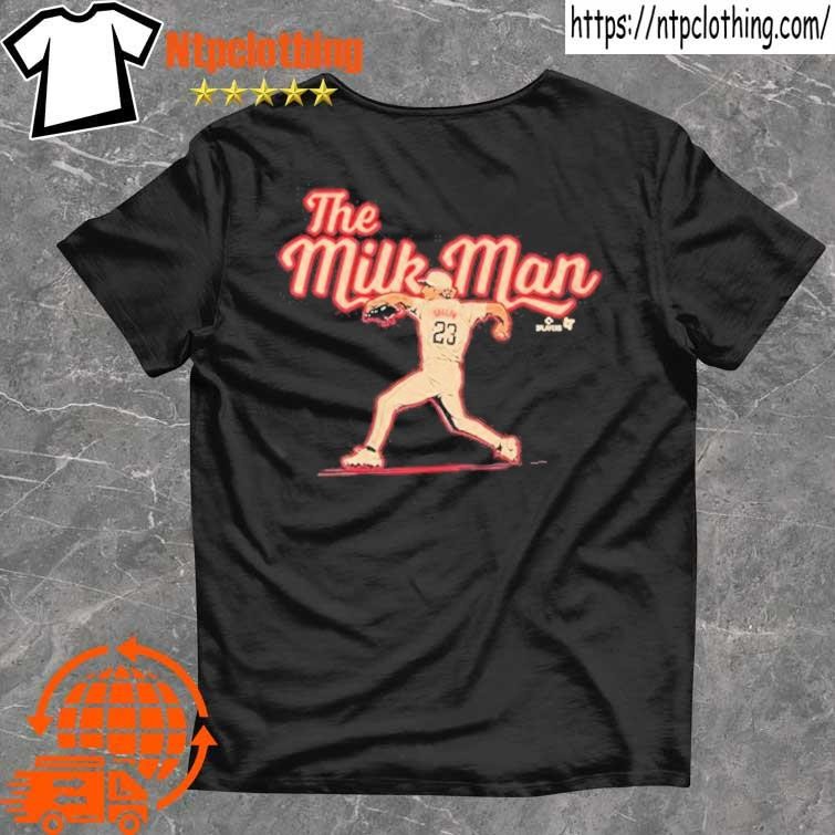 Official Zac Gallen The Milk Man Arizona Diamondbacks T Shirt