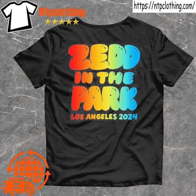 Official Zedd In The Park Los Angeles 2024 T Shirt