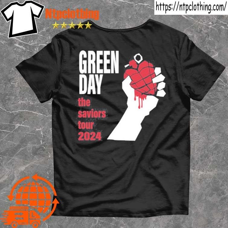 Official Green Day American Idiot Tour 2024 T Shirts