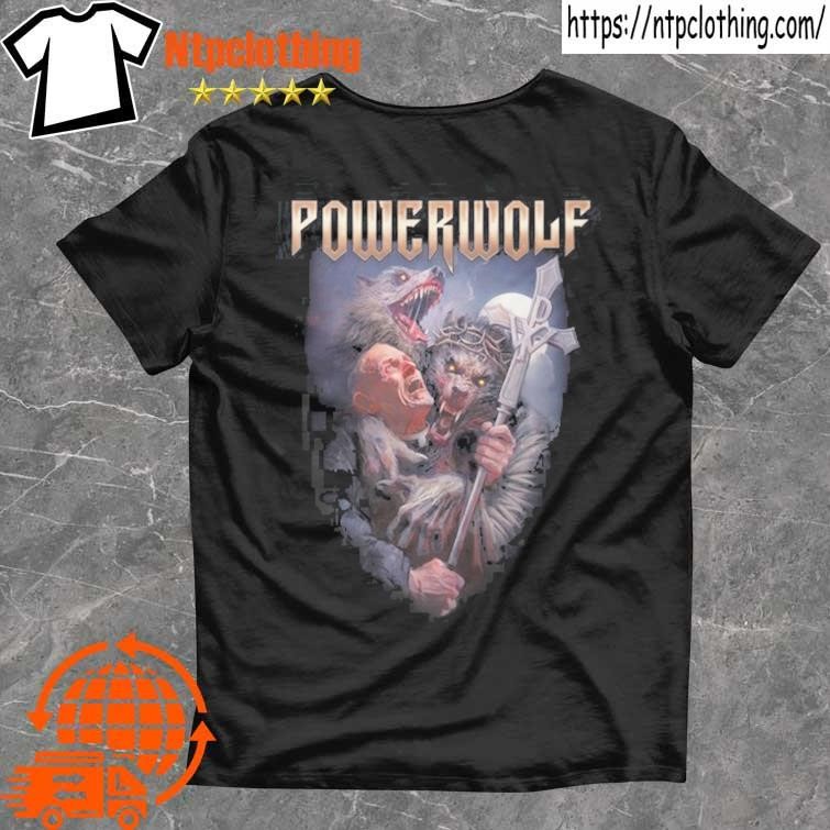 Official Power Wolf Thunder Priest T Shirts