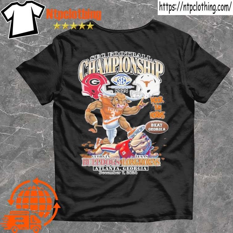 Official Texas Longhorns Sec Southeastern Conference Football Champions 2024 T Shirts