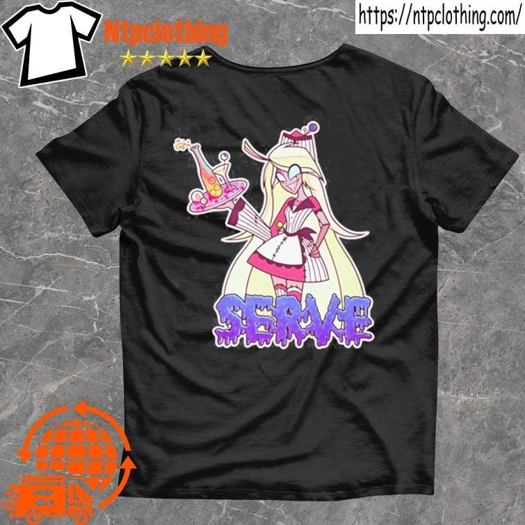 Official Weeby Newz Serve Demon Weeby T Shirts